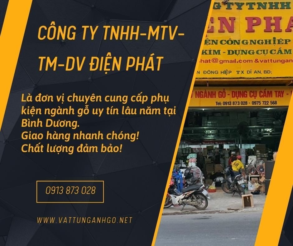  - Vật Tư Ngành Gỗ DIFACHI - Công Ty TNHH MTV TM DV DIFACHI